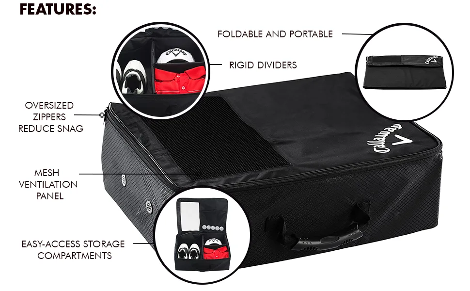 Callaway Golf Trunk Organizer Locker - features banner