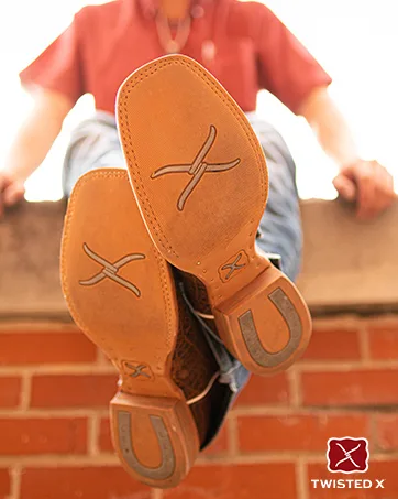 Twisted X Men's Chukka Hiker 11 Oiled Saddle - twisted x