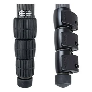 SLIK Pro 824 CF 4-Section Carbon Fiber Tripod - Black - product information 5