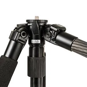SLIK Pro 824 CF 4-Section Carbon Fiber Tripod - Black - product information 6