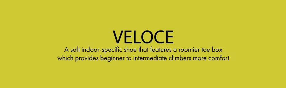SCARPA Men's Veloce Rock Climbing Shoes for Gym Climbing Black/Yellow 7-7.5 - Title