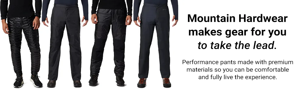 Mountain Hardwear Men's Compressor Pant Black Medium - product information 4