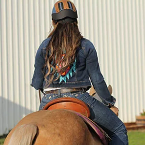 TROXEL Performance Headgear Troxel Denim Sierra Riding Helmet Small Tan - Equestrian