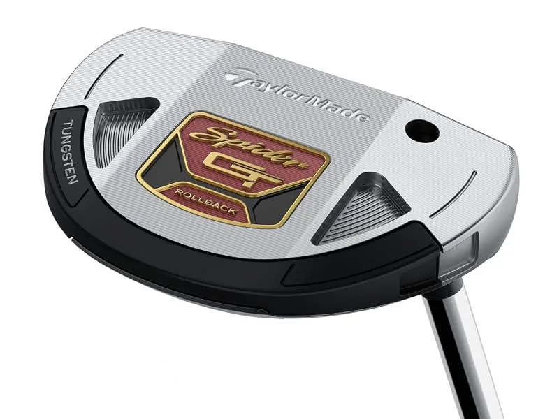 TaylorMade Golf Spider GT Rollback Silver/Black Single Bend Putter Right 35 Inches - bottom