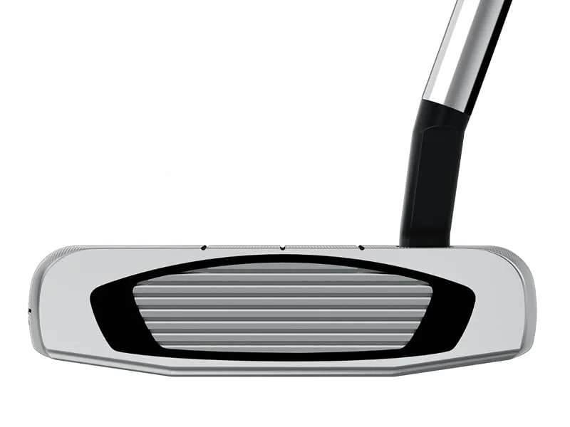 TaylorMade Golf Spider GT Rollback Silver/Black Single Bend Putter Right 35 Inches - tpu face