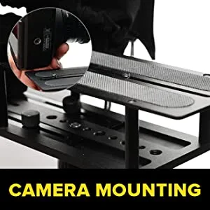 Glide Gear V2 Tablet Professional All Metal Teleprompter - Camera Mounting