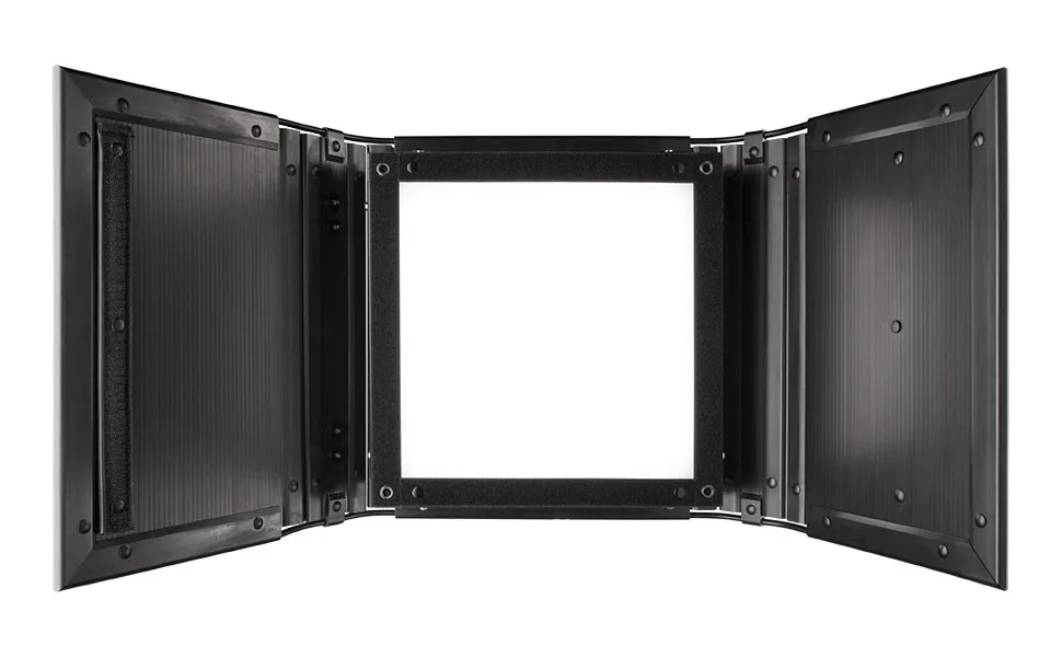 Westcott Flex Cine Barndoor System (1x2) for Flexible LED Lighting Panels - westcott flex cine led lighting industry standard design