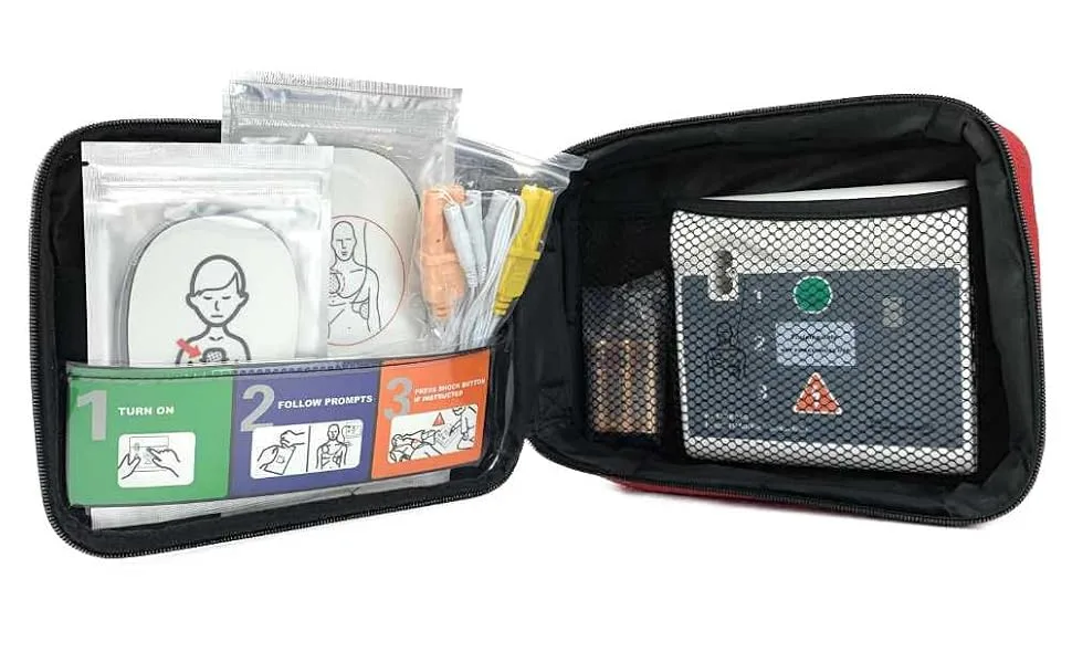 WNL Products WL220ES05 AED Practice Kit with Replaceable Scenarios Practi-Trainer (1 Pack Kit) - AED trainer