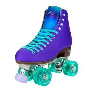 Riedell Skates - Orbit - Outdoor Womens Quad Roller Skate Ultraviolet 7 - orbit