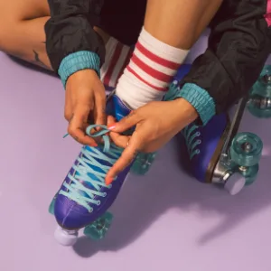 Riedell Skates - Orbit - Outdoor Womens Quad Roller Skate Ultraviolet 7 - Orbit