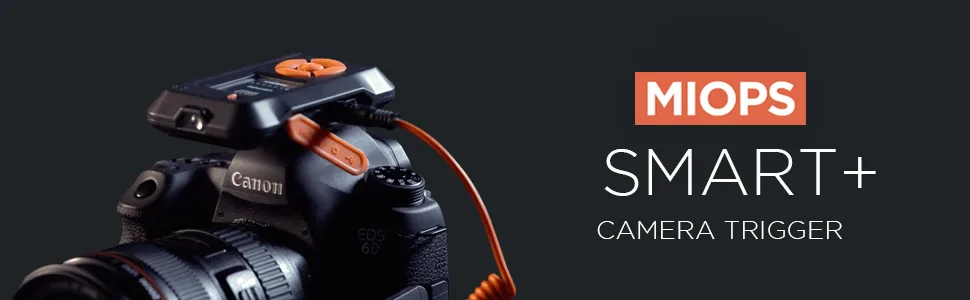 MIOPS Smart+ Smartphone Controllable Camera and Flash Trigger for High Speed Photography & Timelapse with C1 Cable for Canon 3-Pin Cameras - Smart+