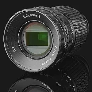 Opteka 11x Zoom Professional Large Director's Viewfinder with HD Multicoated Glass, All Metal Body and Click Stops - Multicoated Optics