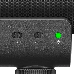 Sennheiser Professional MKE 400 Directional On-Camera Shotgun Microphone with 3.5mm TRS and TRRS Connectors for DSLR, Mirrorless & Mobile , Connects with Auxiliary - MKE 400