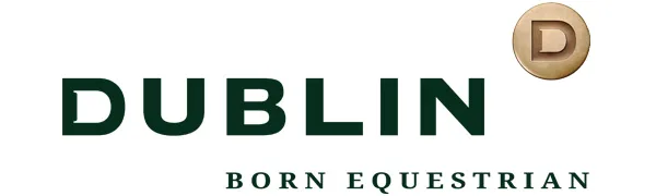 Dublin Pinnacle Boots II 7.5 Chocolate - Dublin logo with tag line that reads Born Equestrian