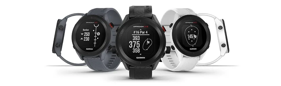 Garmin Approach S12, Easy-to-Use GPS Golf Watch, 42k+ Preloaded Courses, Black, 010-02472-00 - Approach S12