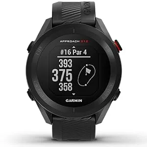 Garmin Approach S12, Easy-to-Use GPS Golf Watch, 42k+ Preloaded Courses, Black, 010-02472-00 - Approach S12