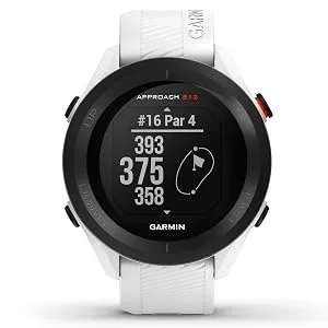 Garmin Approach S12, Easy-to-Use GPS Golf Watch, 42k+ Preloaded Courses, White, 010-02472-02 - Approach S12