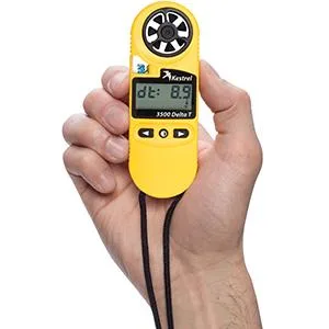 Kestrel 3500 Weather Meter/Digital Psychrometer Olive Drab With Nv Backlight - Kestrel 3500 wind meter digital anemometer thermometer hygrometer delta-t spraying direction