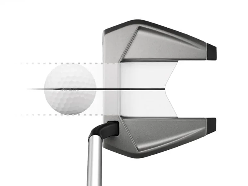 TaylorMade Spider SR Putter Platinum/White Single Bend Left 35" Platinum/White Single Bend - Alignment