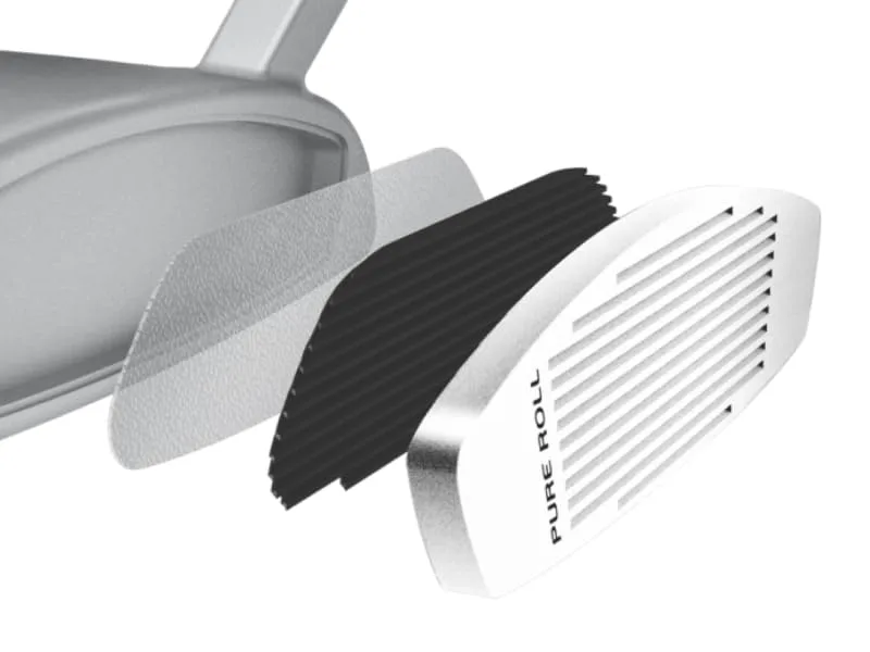 TaylorMade Spider SR Putter Platinum/White Single Bend Left 35" Platinum/White Single Bend - Pure Roll