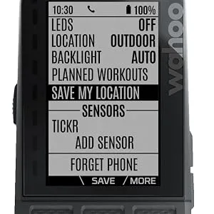 Wahoo ELEMNT ROAM GPS Cycling/Bike Computer Computer ROAM - Saved Locations