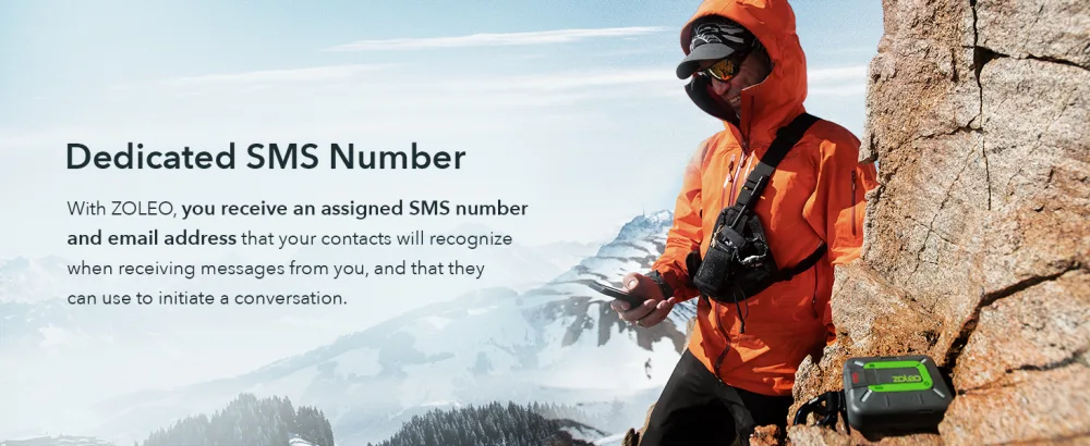 ZOLEO Satellite Communicator  Two-Way Global SMS Text Messenger & Email, Emergency SOS Alerting, Check-in & GPS Location  Android iOS Smartphone Accessory - ZOLEO