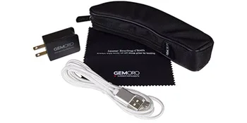 GemOro Ultratester 3+ Diamond, Moissanite & White Sapphire Tester, Black - GEMORO ULTRATESTER 3+