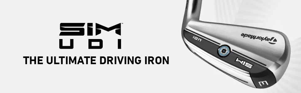 TaylorMade 2020 SIM UDI Right Graphite Stiff 18 Degrees - SIM UDI
