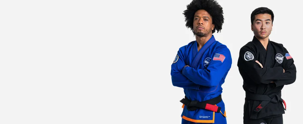 Sanabul NASA BJJ Jiu Jitsu Gi (See Special Sizing Guide) Blue/Orange A3 - Sanabul NASA Jiu Jitsu Training Gi
