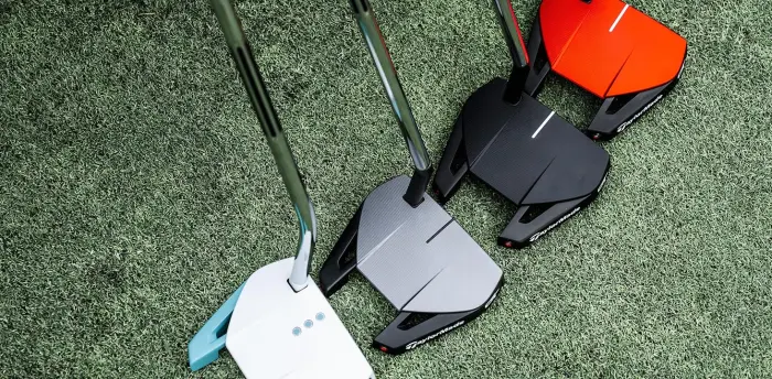 TaylorMade Spider GT Red/Silver/Black #3 Righthanded 34IN Right 35 Silver #3 TM Fluted Feel - GT Line