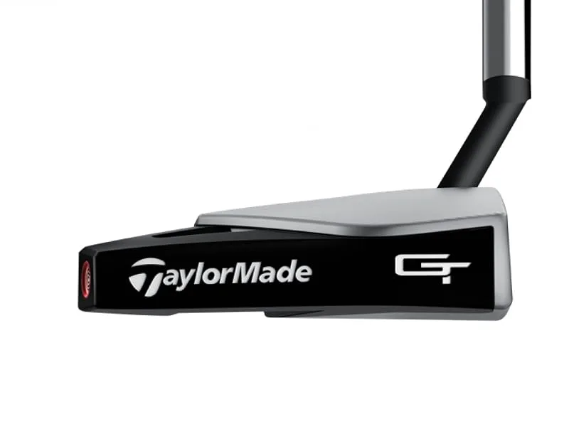 TaylorMade Spider GT Red/Silver/Black #3 Righthanded 34IN Right 35 Silver #3 TM Fluted Feel - GT side view