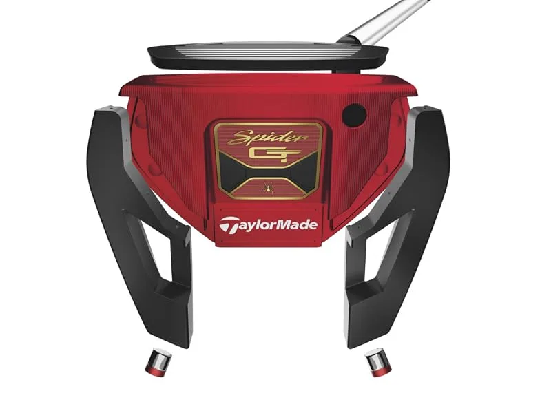 TaylorMade Spider GT Red/Silver/Black #3 Righthanded 34IN Right 35 Silver #3 TM Fluted Feel - Putter breakout