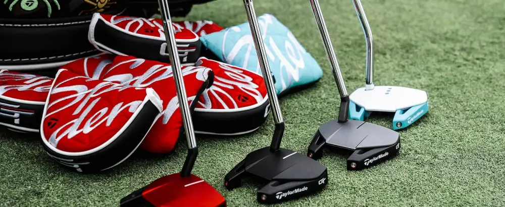 TaylorMade Spider GT Red/Silver/Black #3 Righthanded 34IN Right 35 Silver #3 TM Fluted Feel - Spider family