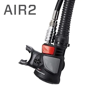 Scubapro R095 Octopus, Black, One Size - AIR2 Inflator Reg