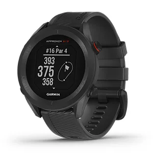 Garmin Approach S12 Premium GPS Golf Watch, Black with Wearable4U Power Pack Bundle S12 Black + Power Pack - product information 2