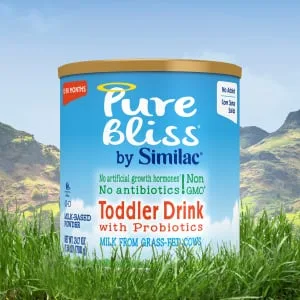 Pure Bliss by Similac Infant Formula, Gentle, Easy to Digest, Non-GMO, Powder, 24.7-oz Can, Pack of 6 - Similac Pure Bliss
