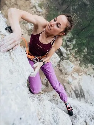 La Sportiva Womens Solution Comp Rock Climbing Shoes 9 Hibiscus/Malibu Blue - solutioncomp
