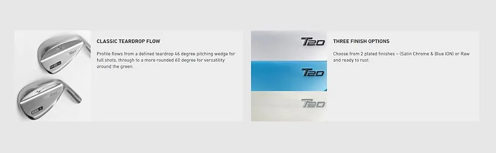 Mizuno T20 Golf Wedge Left 54 Degree Loft, 8 Degree Bounce Satin Chrome - t20 wedges