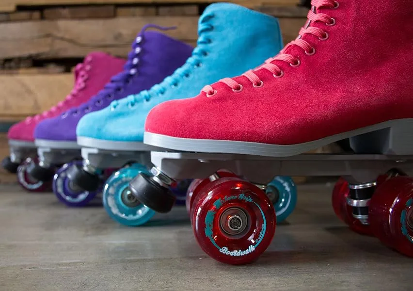 Sure-Grip Red Boardwalk Skates Outdoor Mens 6 - product information 1