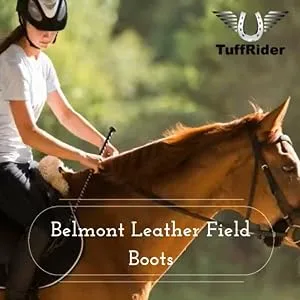 TuffRider Childs Belmont Junior Field Boot Black 5 - 3093