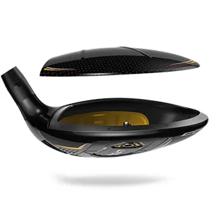 Cobra Golf 2022 LTDX Men's Fairway Gloss Peacoat-Red Right Project X Hzrdus Smoke im10 60 Stiff 3 wood (15 degrees) - CARBON CROWN