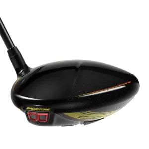 Cobra Golf 2020 Men's Speedzone Extreme Driver Black-Yellow Right UST Helium 5F3 Regular 10.5 Degree - Speedback Weighting