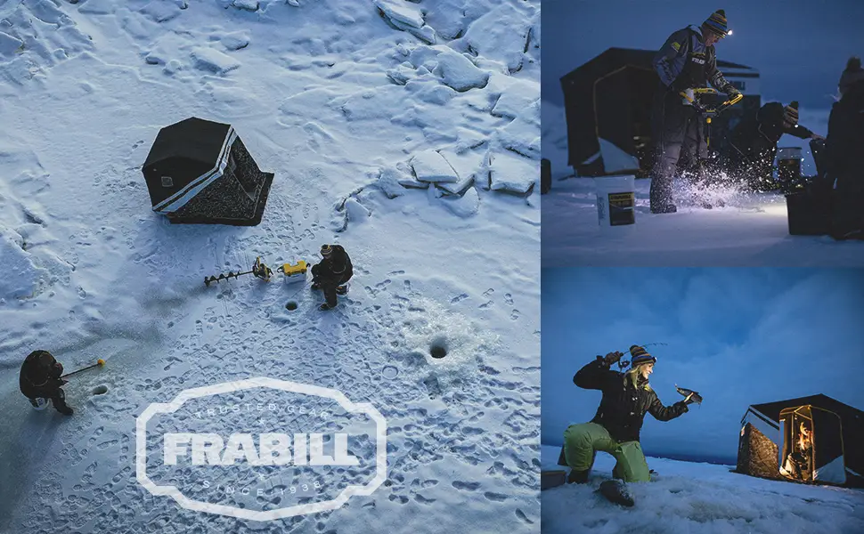 Frabill I-3 Bib | High-Performance Winter Bib Designed for Ice-Fishing Large - Frabill