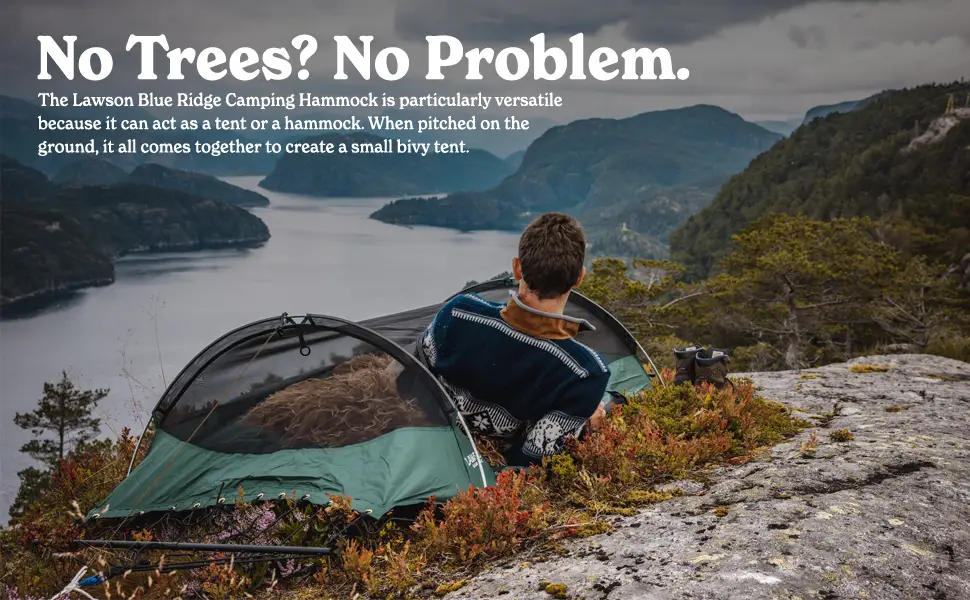 Lawson Hammock Blue Ridge Camping Hammock and Tent, - Lawson Hammock