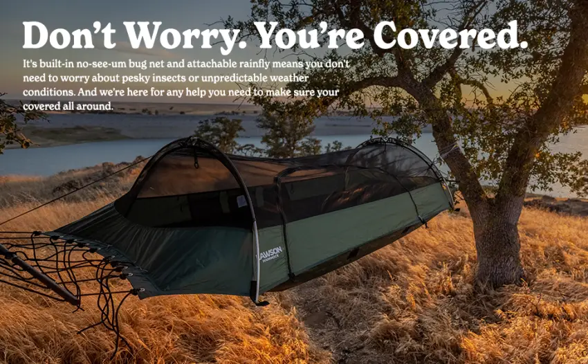 Lawson Hammock Blue Ridge Camping Hammock and Tent, - Lawson Hammock