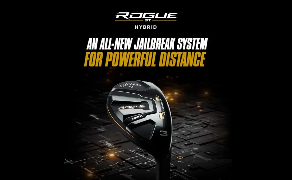 Callaway Golf 2022 Rogue ST Max Hybrid Right Graphite Stiff 3 Hybrid - Rogue Hyrbid