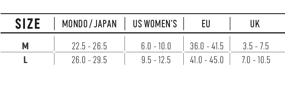Flow Mayon-Plus Fusion, 2022, Women's Bindings, Advanced Riders Black plum Medium - Womens size chart