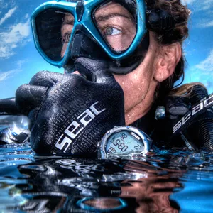 SEAC Action HR, High Resistance Dive Computer with Scuba and Freediving Mode, Dive Logbook, Dive Planner, Safety Alarms, HR Black/Red - Seac, Seacsub, Seac sub, Scuba diving, Scuba, Dive computer, Scuba diving computer, Seac Action