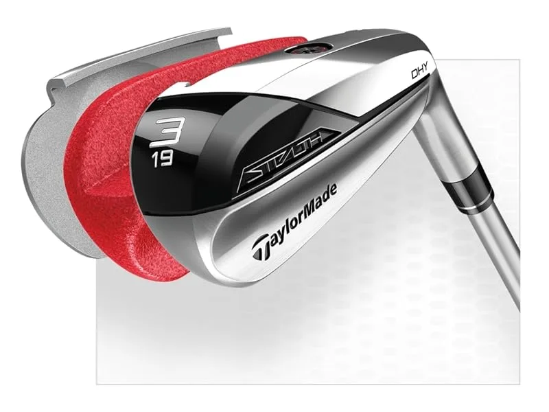 TaylorMade Stealth DHY Golf Club Right Graphite Regular 19 Degrees - Stealth Irons DHY