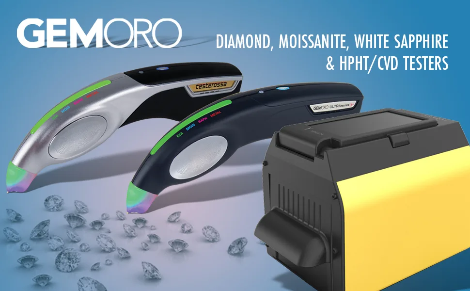 Gemoro Testerossa Diamond, Moissanite & White Sapphire Tester - GEMORO DIAMOND, MOISSANITE, WHITE SAPPHIRE, HPHT/CVD TESTERS